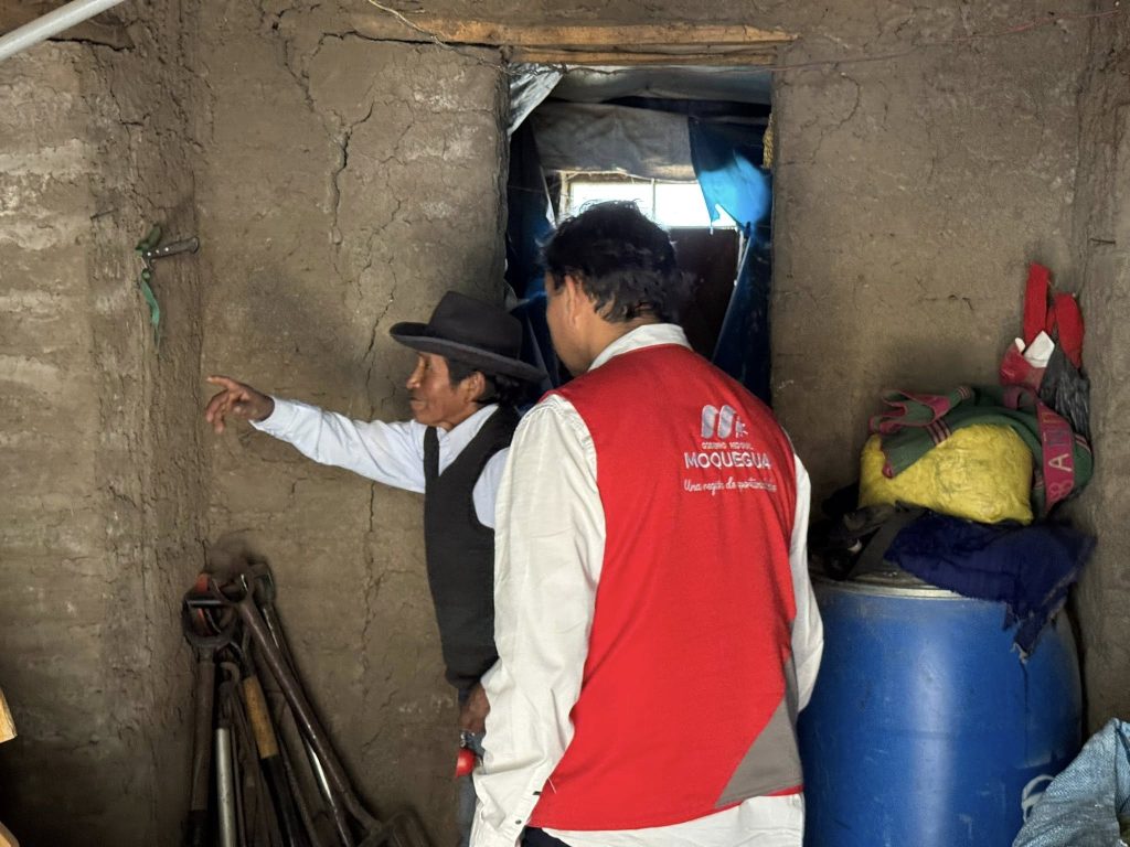 Poblado de Tassa en Ubinas inspeccion tecnica por deslizamientos 02062025 5 La Prensa Regional