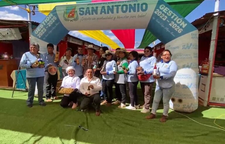 San Antonio exhibe lo mejor de su producción local en la Expo Champa 2025 durante el Inti Raymi en Cusco