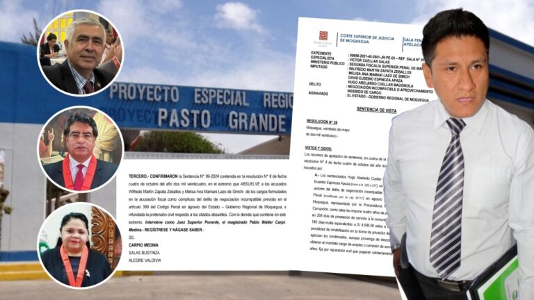 Sentencia sin vergüenza: funcionario desvió S/ 10 millones y no irá a prisión