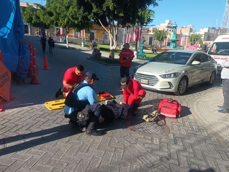 Moquegua: Mujer resulta herida tras ser atropellada por taxi