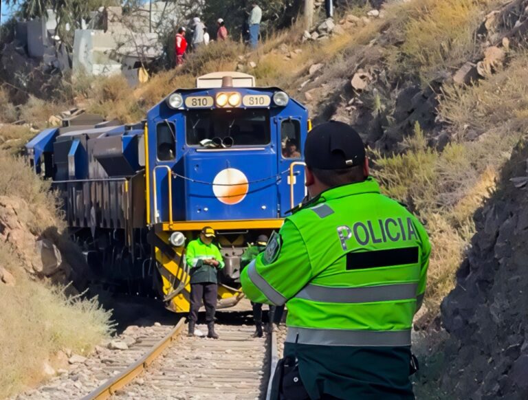 Tragedia en Yura: hombre muere arrollado por tren de carga