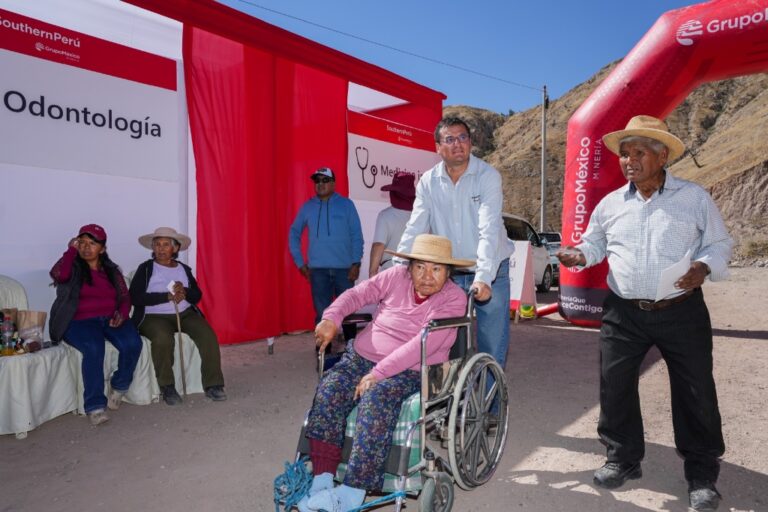 Campaña médica de Southern Perú llevó salud y bienestar a familias de Chibaya