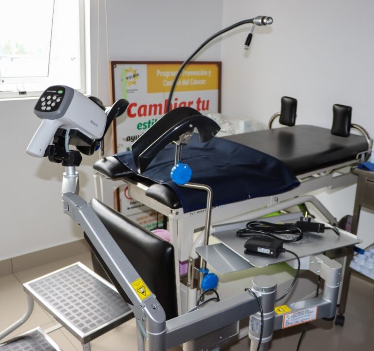 Hospital Alto Inclán incorpora moderno colposcopio