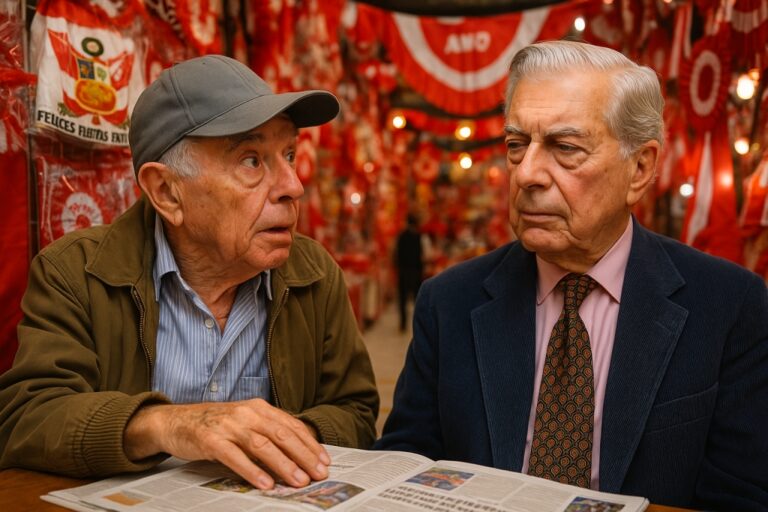¡Con Mario Vargas Llosa: sueños y tareas pendientes!