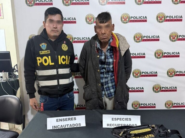 Ilo: Detienen a sujeto que intentó robar en vivienda