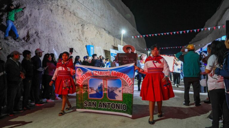 Inauguran nueva vía que conecta Tradición Moqueguana con calle Ica en San Antonio