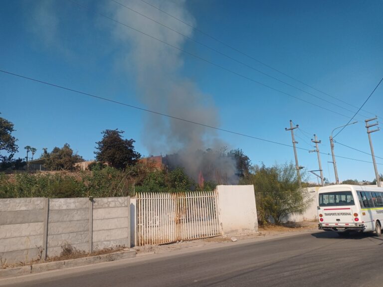 Incendio en el Malecón Ribereño generó alarma entre los vecinos