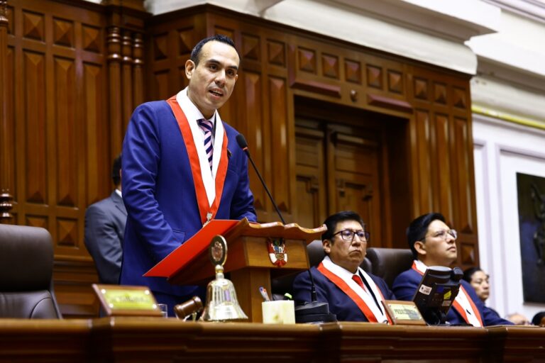 José Jerí es elegido presidente del Congreso del último periodo legislativo