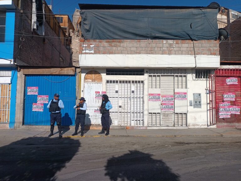 Operativo conjunto: clausuran cantinas clandestinas en San Francisco