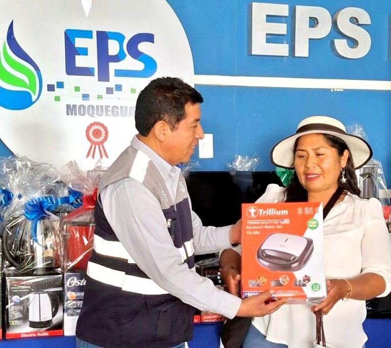 Más de 9 mil participaron en sorteo de Pago Puntual de EPS Moquegua