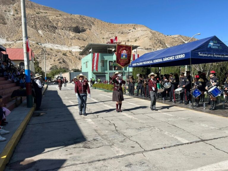 Omate celebrará Fiestas Patrias con desfile, izamiento y serenata a la patria