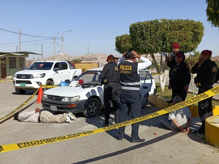 Intervienen a dos sujetos por presunto tráfico de drogas