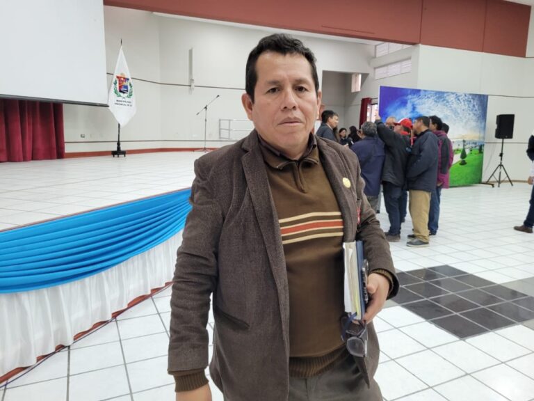 Director de I.E. Américo Garibaldi espera confirmación de obras de mejoramiento