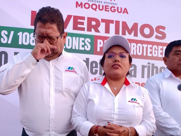 Por incapacidad del gerente general, GORE Moquegua pierde 115 millones