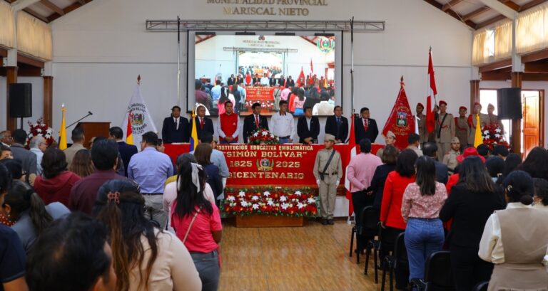 I.E. Simón Bolívar presenta actividades por su bicentenario