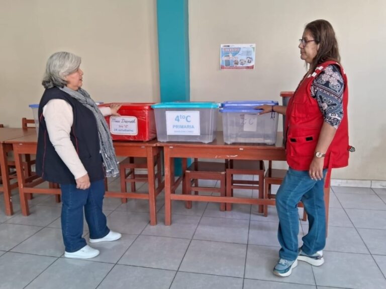 Supervisan alimentación escolar en la IE Rafael Díaz