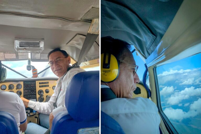 Martín Vizcarra ha demostrado que cuenta con la logística para tomar un avión privado y fugar del país