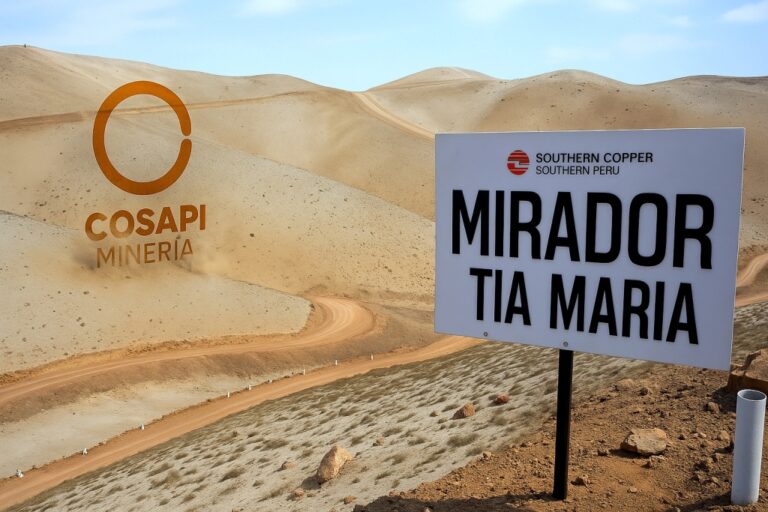 COSAPI Minería ejecutará desbroce en Tajo La Tapada del proyecto Tía María
