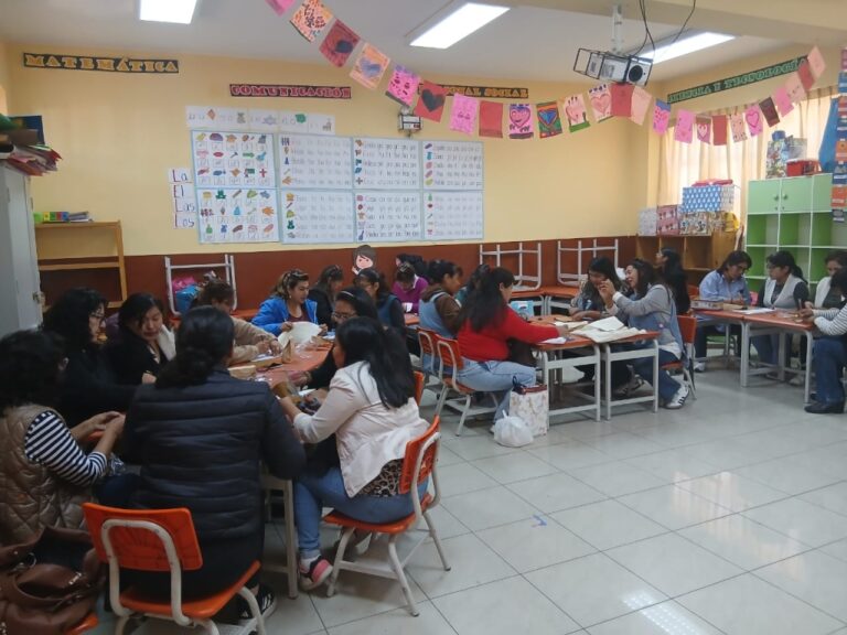 Docentes de inicial se capacitan con talleres innovadores en Arequipa