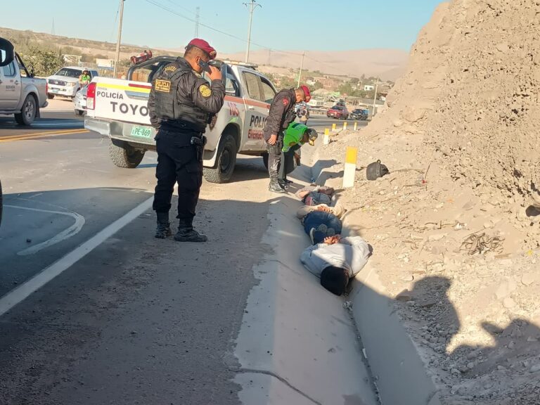 Policía captura a cuatro presuntos delincuentes tras balacera en Chen Chen