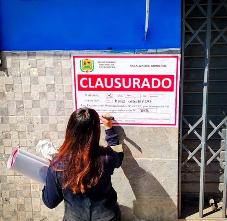 Clausuran hostal en Cocachacra por falta de certificación e higiene
