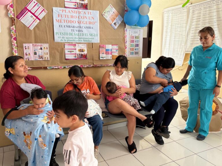 Semana de la Lactancia Materna: concurso “Mamoncitos campeón de campeones”