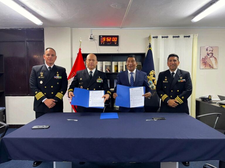 Convenio: Municipalidad y Marina acuerdan fortalecer seguridad y desarrollo