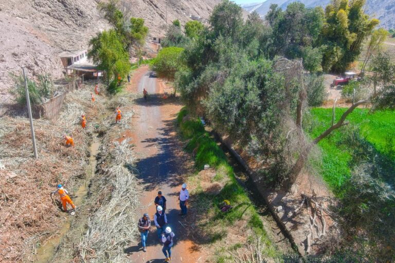 Construyen nuevo sistema de riego en Quelgua Grande