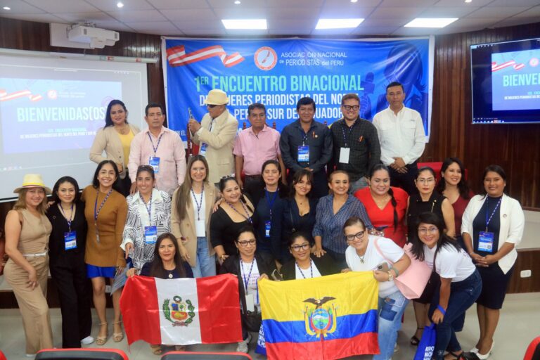 Encuentro binacional de mujeres periodistas fortalece lazos Perú-Ecuador