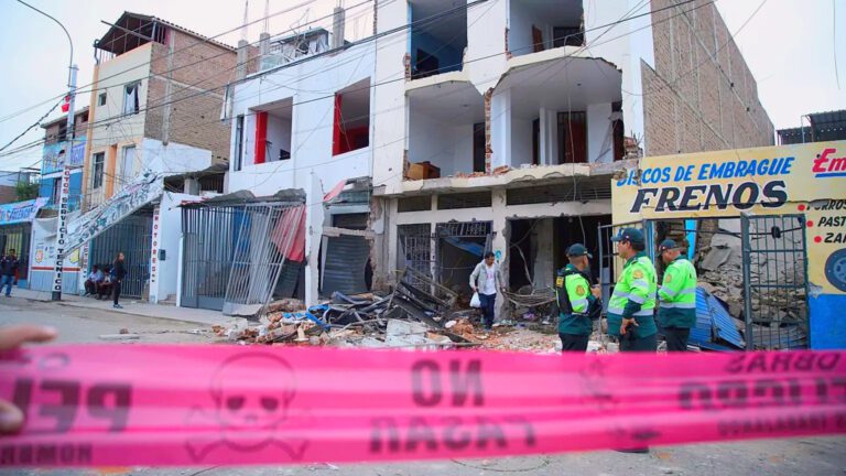 Carga explosiva que destruyó viviendas en Trujillo es la misma que usa la minería ilegal en Pataz