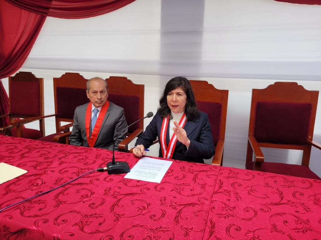 Presidenta del Poder Judicial inaugura segundo tramo de oralidad civil en Ilo 3 Janet Tello Gilardi presidenta del Poder Judicial en Ilo 12082025 5 La Prensa Regional
