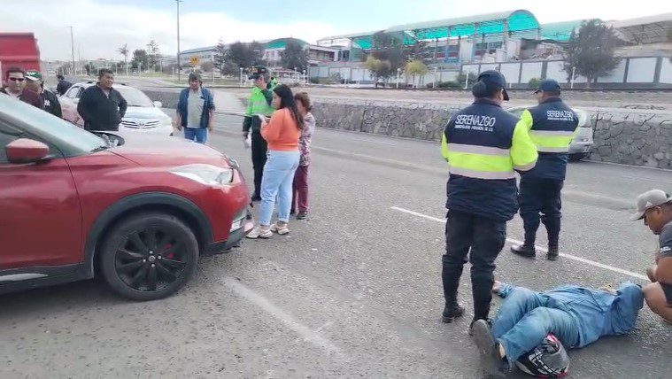 Ilo: Joven motociclista resulta herido tras accidente en la Av. Andrés A. Cáceres
