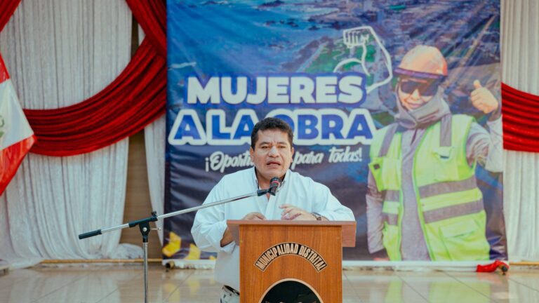 ¿Desastre? Municipalidad de Pacocha tiene un avance al mes de agosto del 19.8%