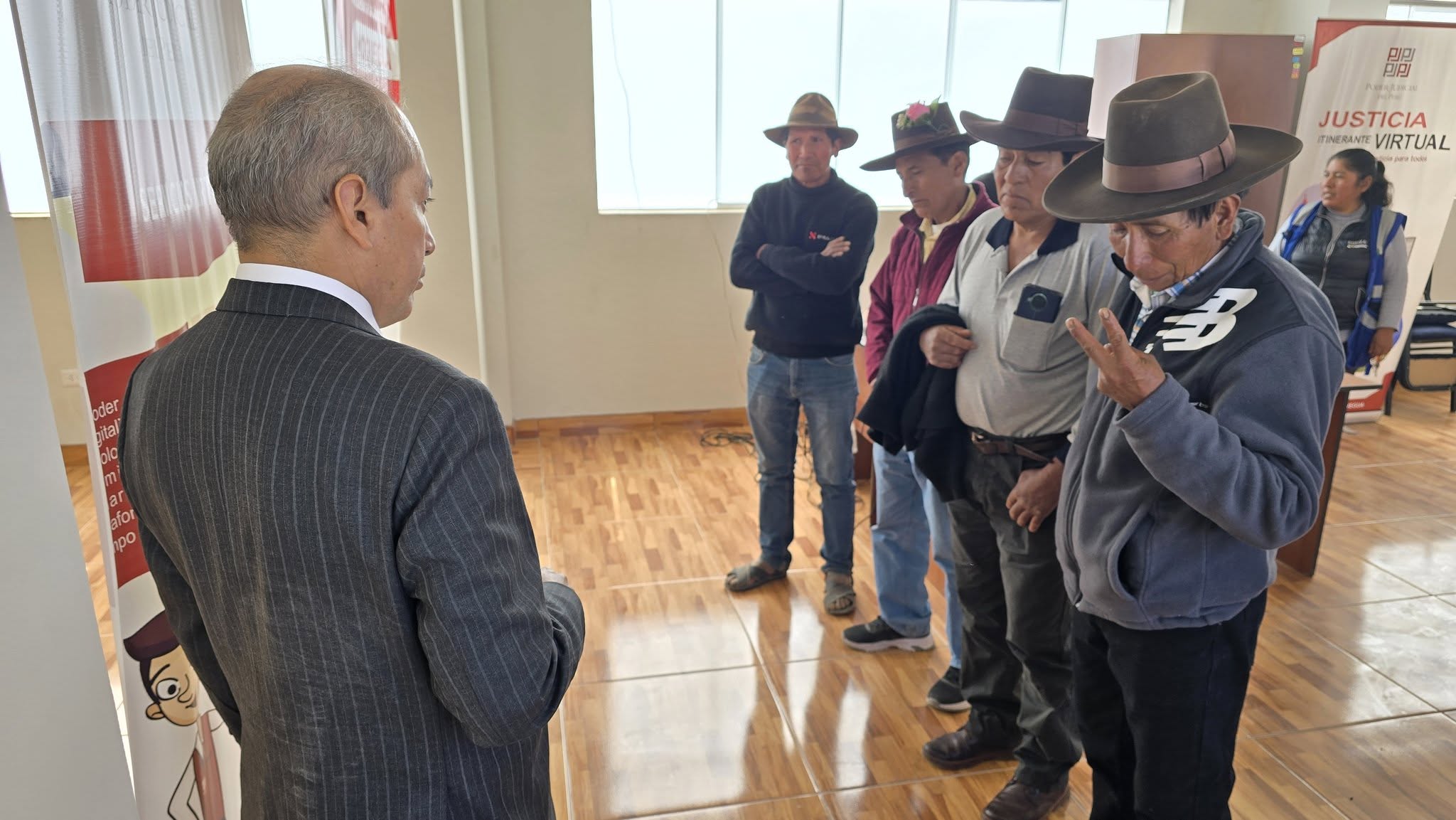 Jueces y juezas de paz de los distritos de Carumas Cuchumbaya y San Cristobal de Calacoa 15082025 2 La Prensa Regional