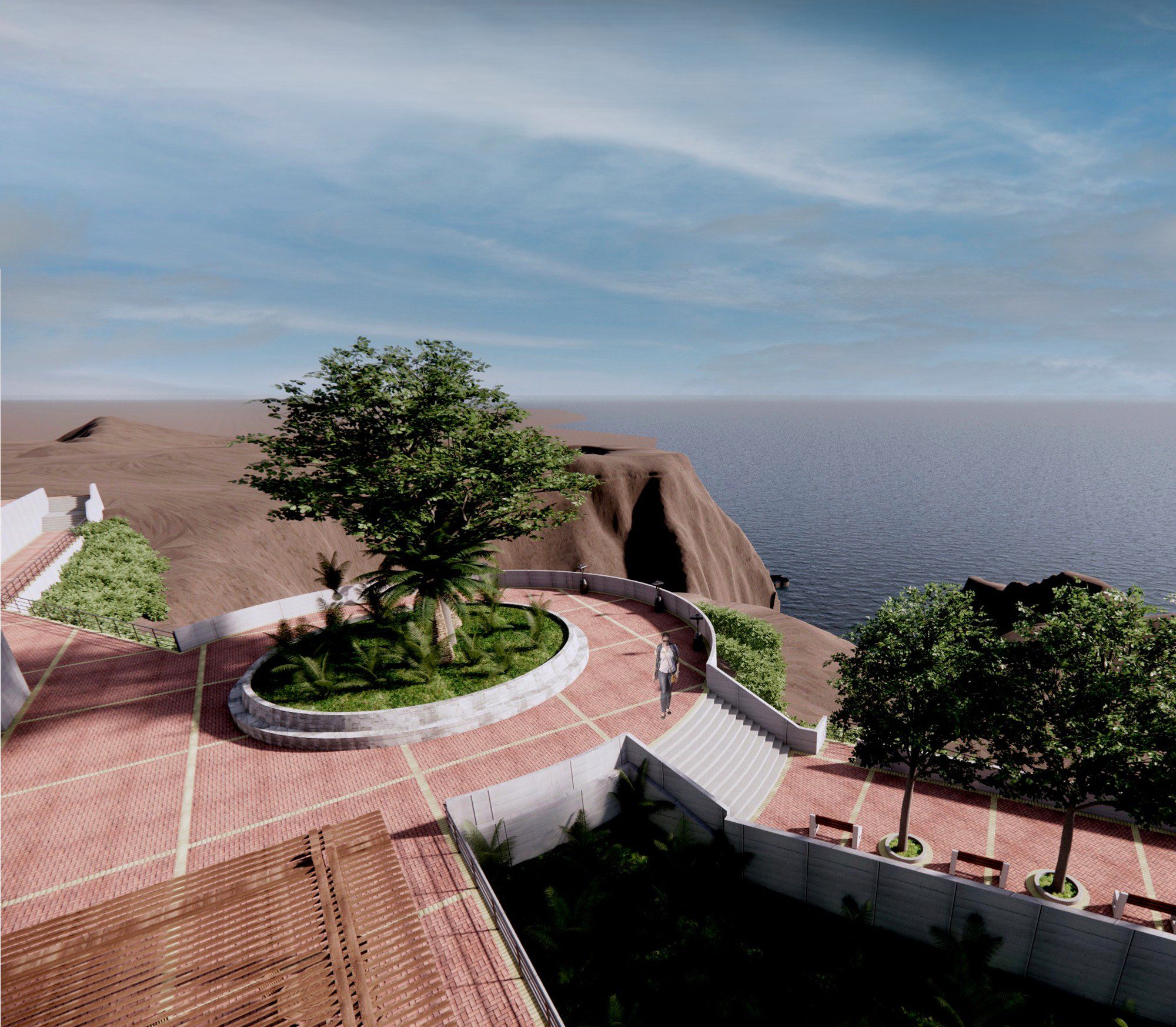 Regidores aprueban transferir Unidad Ejecutora al GRA para proyecto del Desembarcadero Turístico de Matarani 3 Maqueta proyecto malecon y desembarcadero turistico Matarani agosto 2025 3 La Prensa Regional