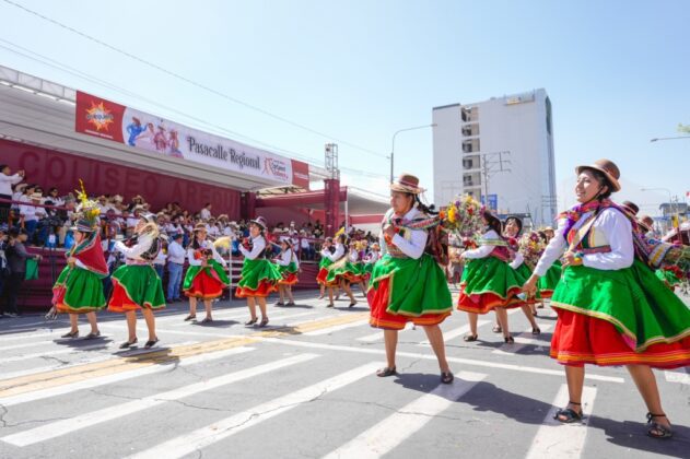 Pasacalle Regional Arequipa 2025 danzas 02082025 4 La Prensa Regional