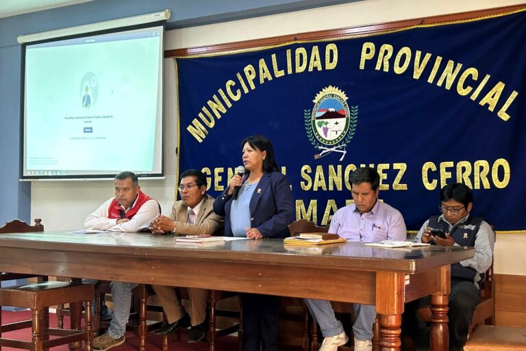 La mitad de proyectos (obras) en la provincia General Sánchez Cerro están abandonados