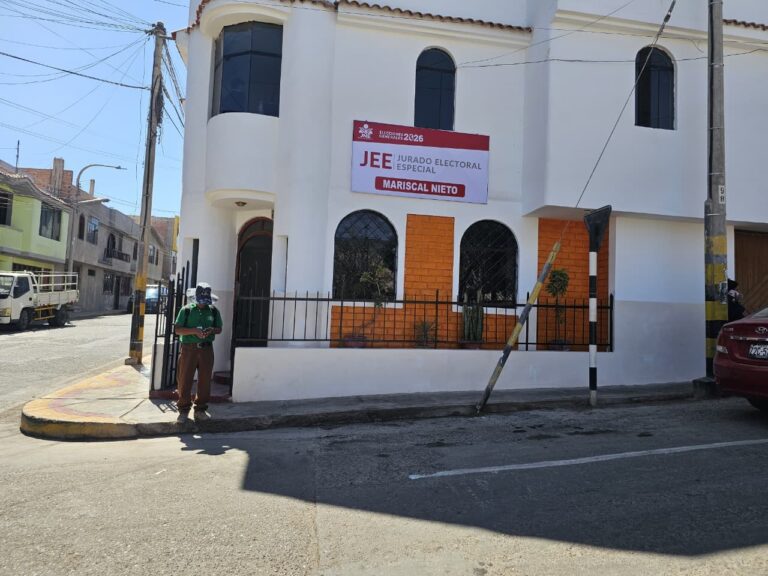 JEE de Mariscal Nieto inicia funciones con 9 Procesos Sancionadores