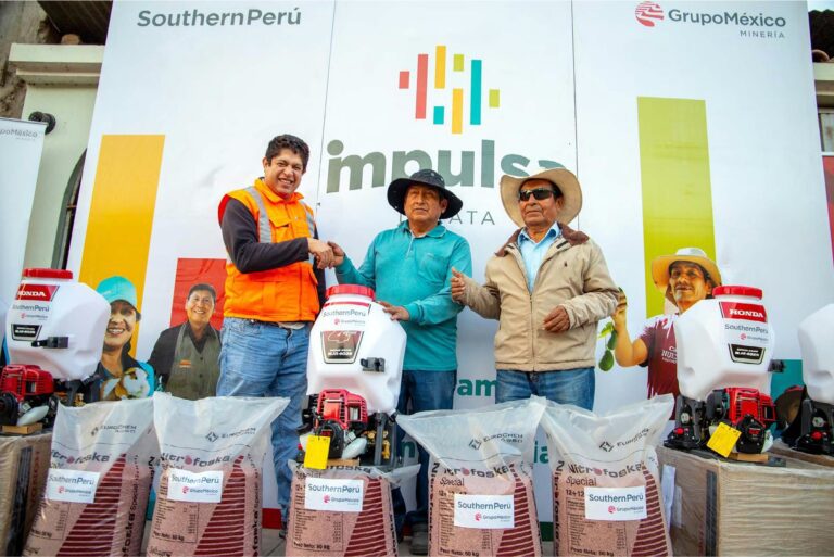 Southern Perú continúa fortaleciendo emprendimientos y negocios en el distrito de Torata