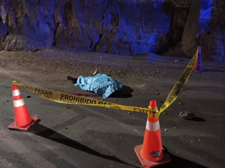 Moquegua: roca golpea y mata a hombre cerca de la cochera municipal
