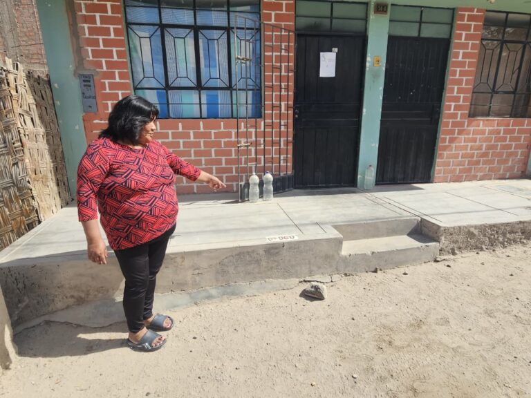 Vecinos de Samegua cuestionan posible destrucción de veredas en buen estado