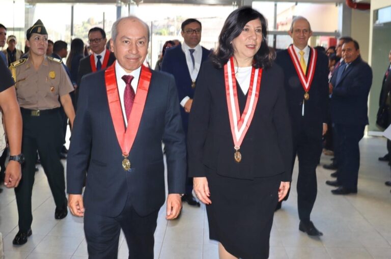 Presidenta del Poder Judicial impulsa modernización del sistema judicial en Moquegua
