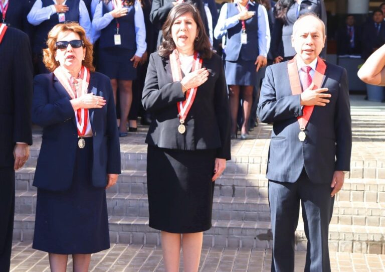 Presidenta del Poder Judicial destaca: “El 70% de procesos se resuelven a tiempo”