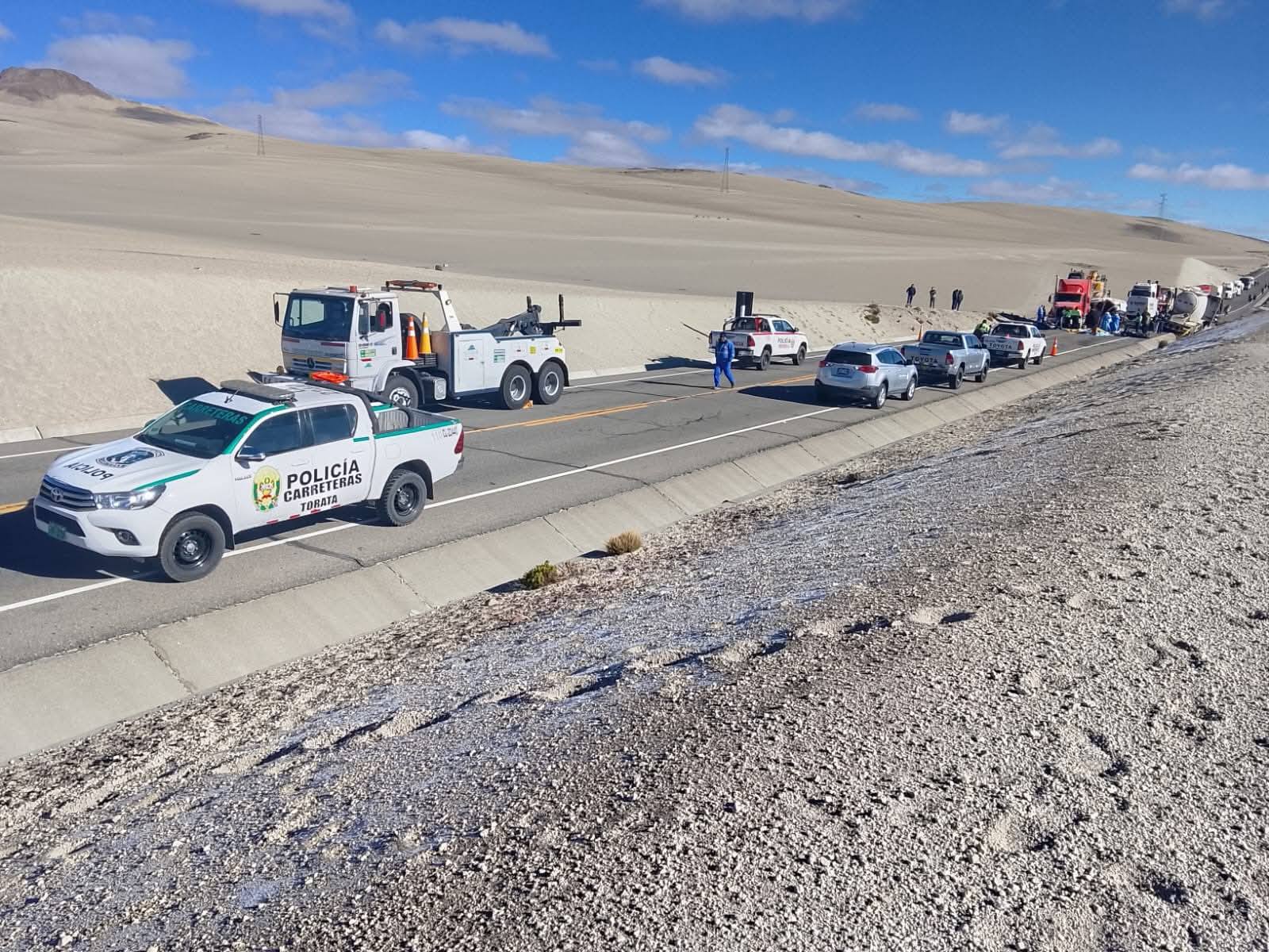 14 muertos y cuatro heridos dejaron triple choque en la Carretera Interoceánica 2 Accidente carretera Puno Moquegua agrupacion musical 25092025 15 La Prensa Regional