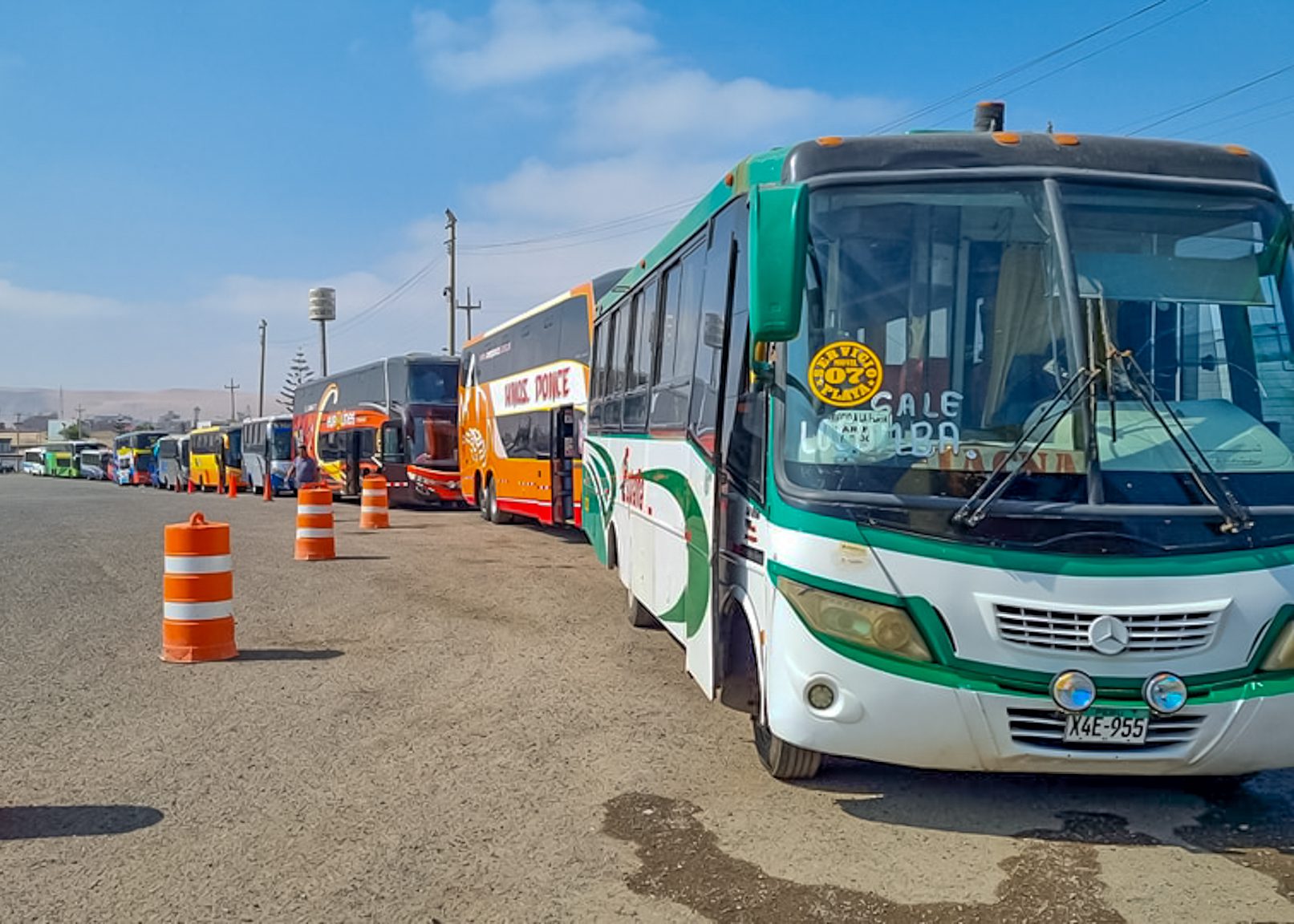 Trinquetes Políticos: Un día en "La Laguna del Valle" 2 Buses a Locumba Tacna 0924 La Prensa Regional