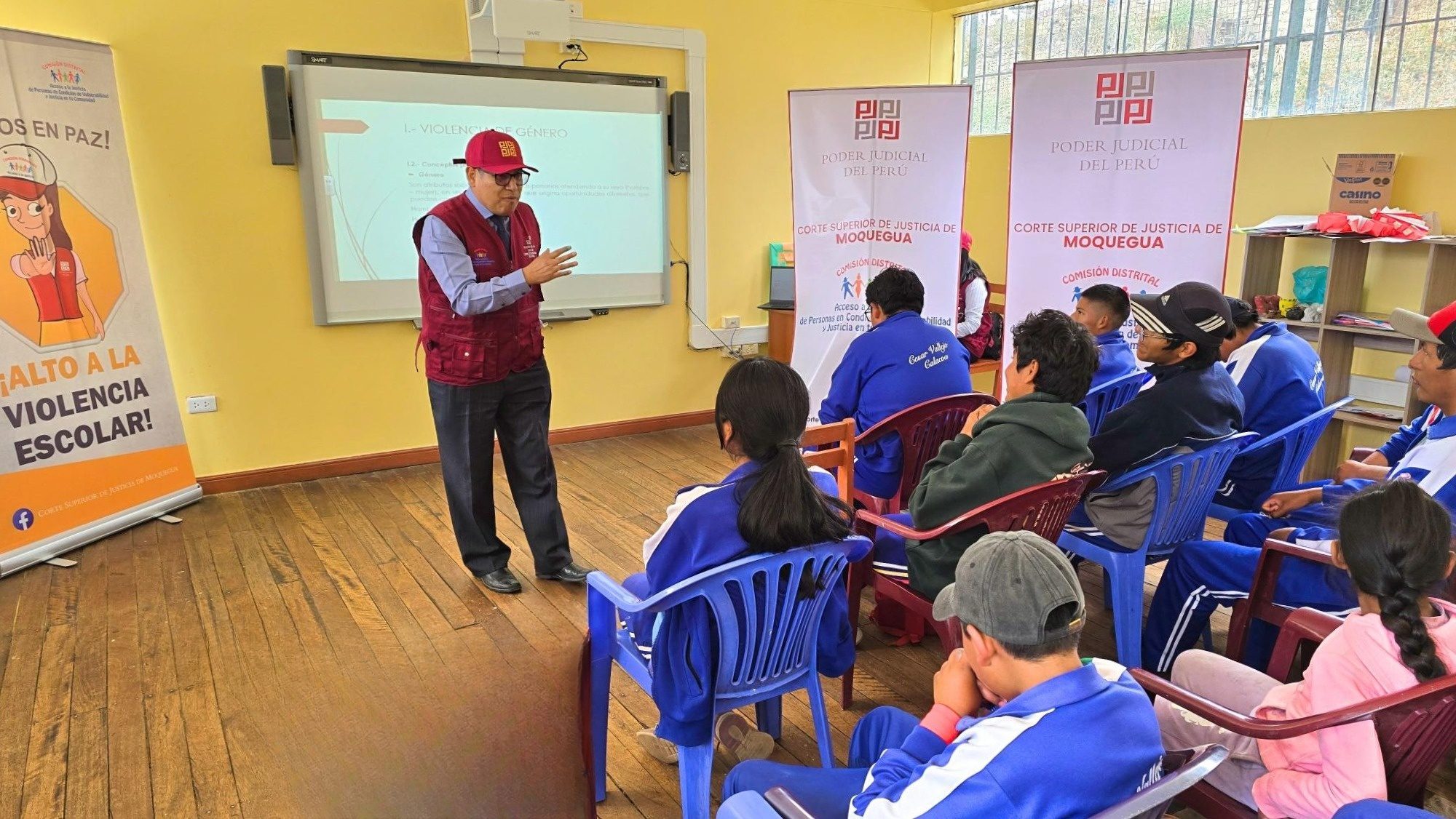 Capacitacion a escolares CSJM 30092025 2 La Prensa Regional