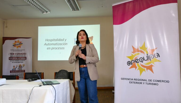 Impulsan capacitaciones para fortalecer el turismo sostenible en Arequipa