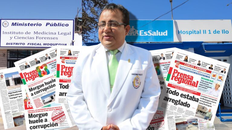 De la morgue a la dirección: EsSalud pone al frente del hospital Ilo a un procesado por corrupción