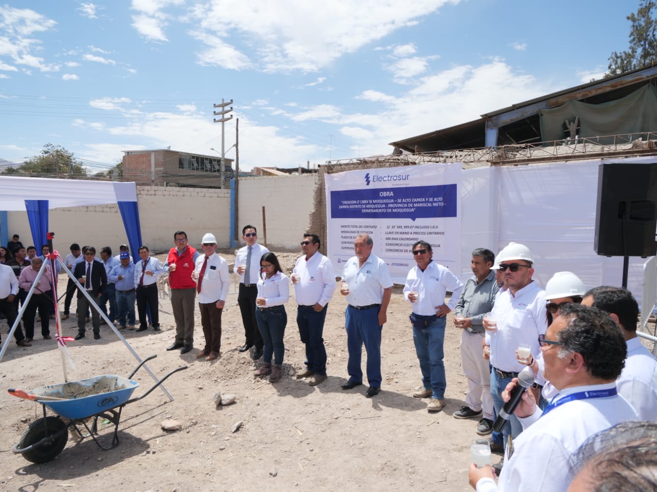 Moquegua: Electrosur inicia construcción de subestación eléctrica Alto Zapata 2 Electrosur inicia construccion de subestacion electrica Alto Zapata Moquegua 11092025 3 La Prensa Regional
