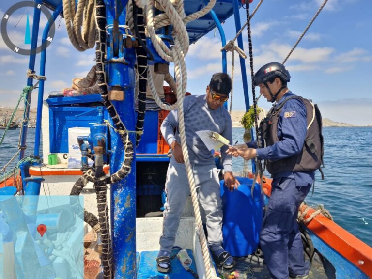 Embarcaciones pesqueras fueron sancionadas por no contar con implementos de seguridad